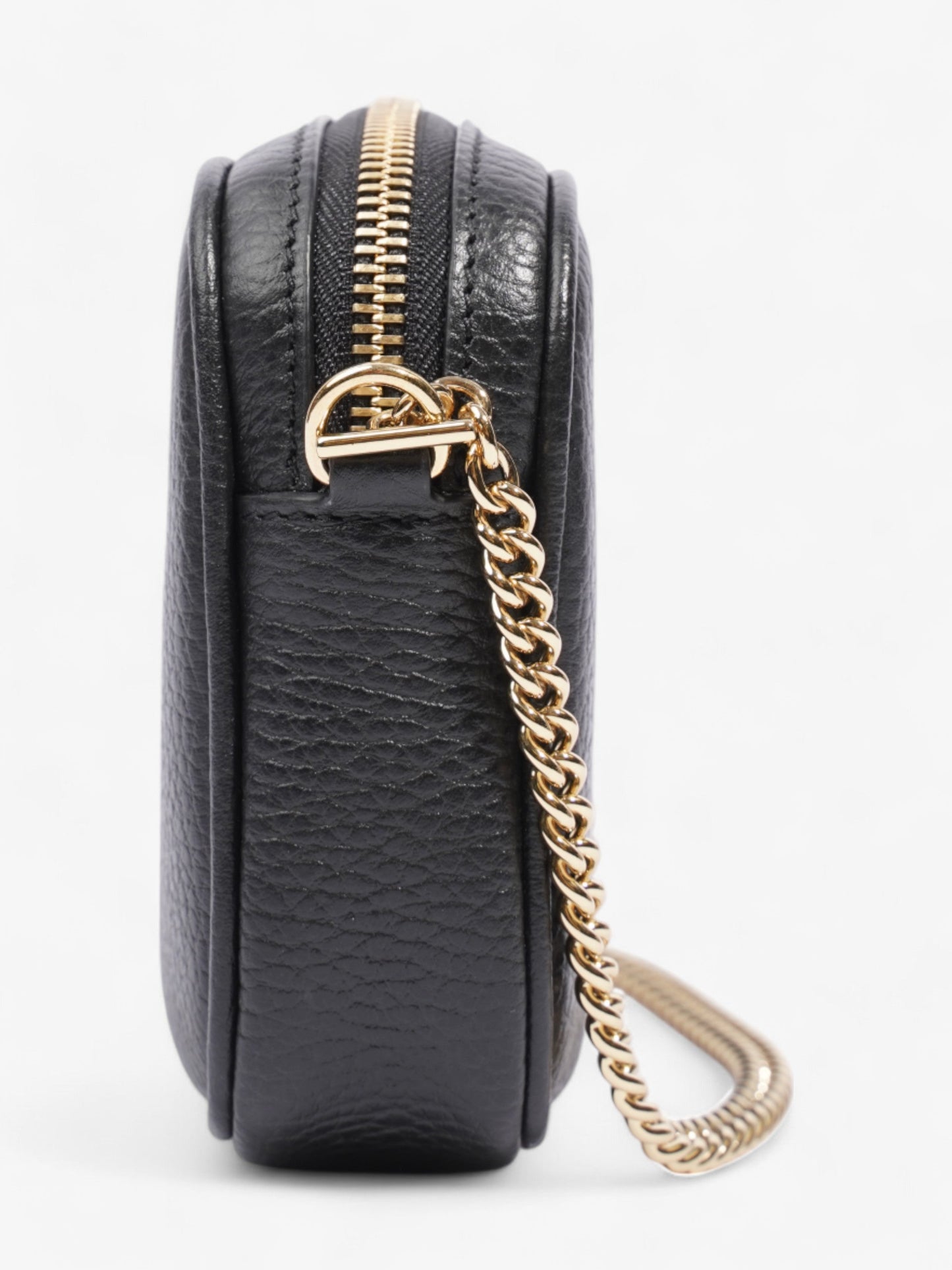 Gucci GG Marmont Super Mini Shoulder Bag Black Leather Super Mini