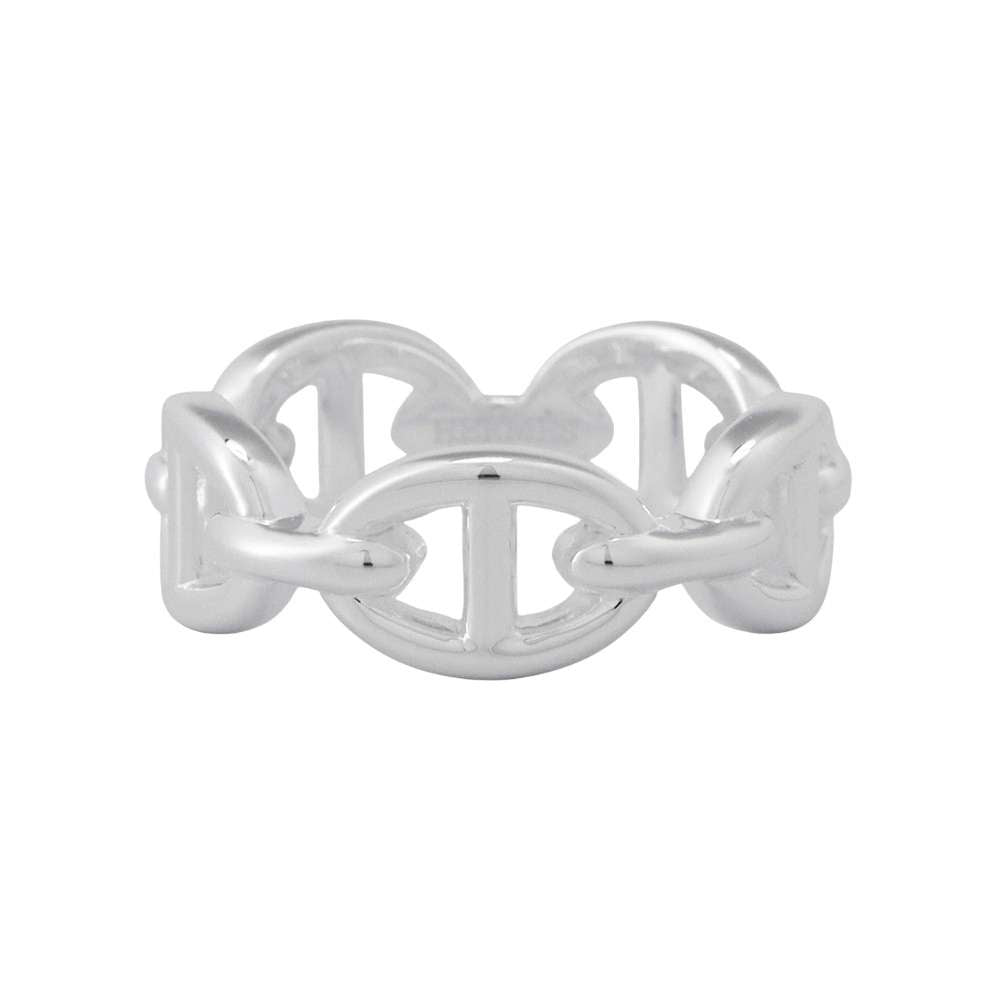 HERMES Chaine d'Ancre Anchene Ring Size PM/#53 SV925