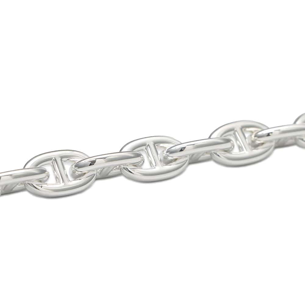 HERMES Chaine d'Ancre Bracelet 15 frames Size MM SV925