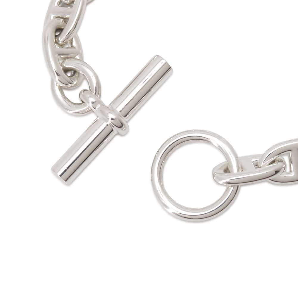 HERMES Chaine d'Ancre Bracelet 15 frames Size MM SV925
