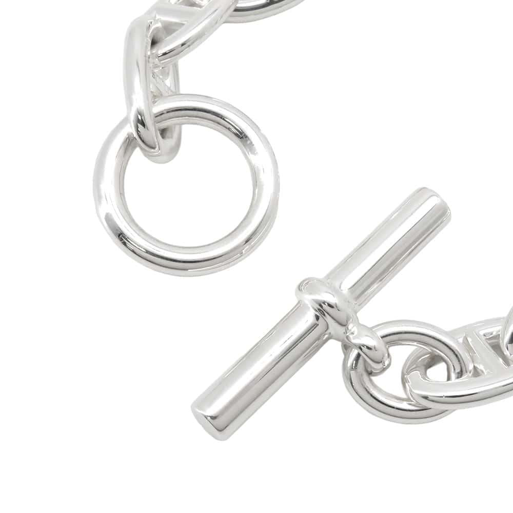 HERMES Chaine d'Ancre Bracelet 11 frames Size TGM SV925