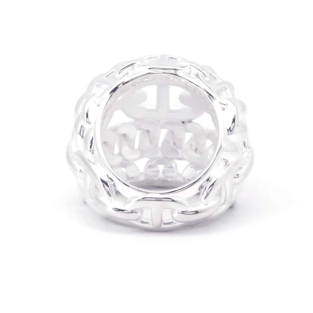 HERMES Chaine d'Ancre Multi Chain Ring Size 52/#12 SV925