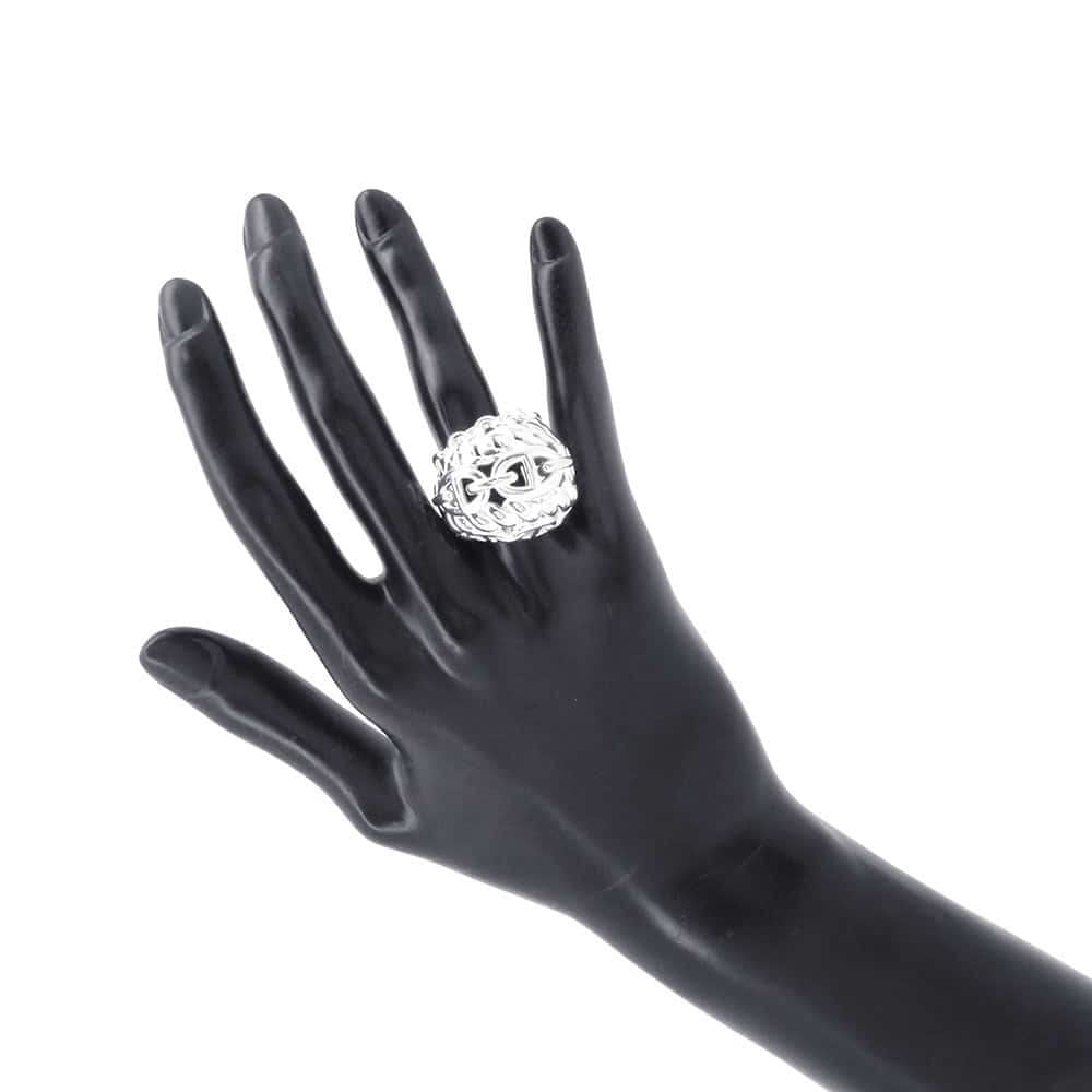 HERMES Chaine d'Ancre Multi Chain Ring Size 52/#12 SV925