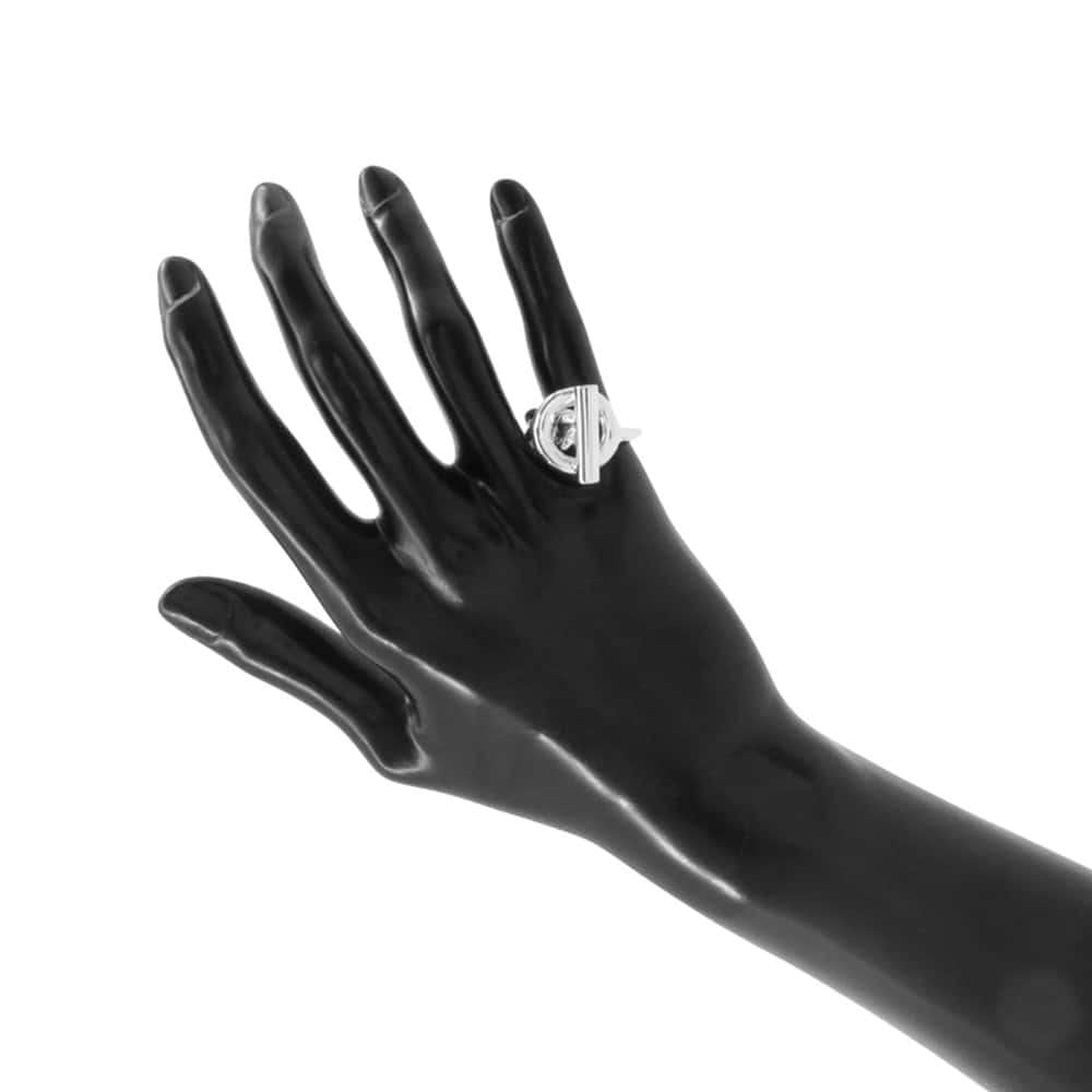 HERMES Croisette Ring Size 53/#13 SV925