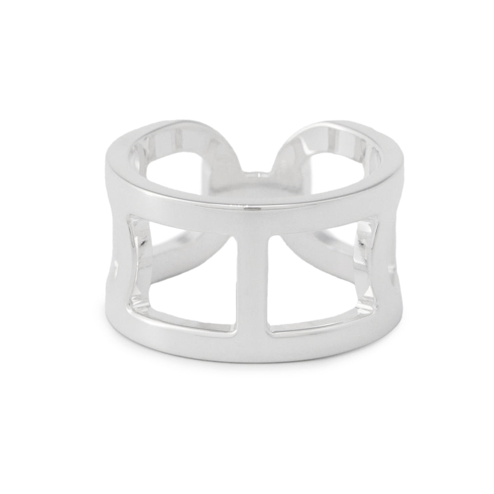 HERMES Ever Chaine D'Ancre Ring Size MM/51 SV925