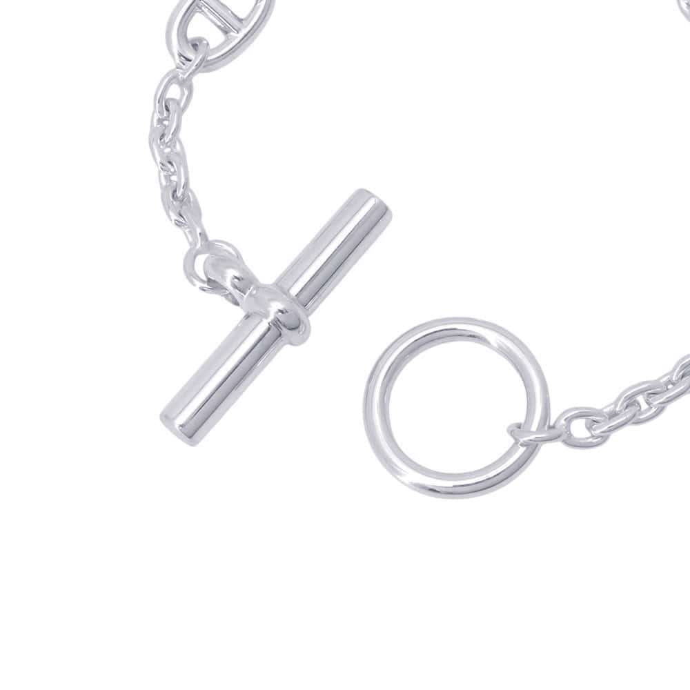 HERMES Chaine d'Ancre Farandole Bracelet Size ST SV925