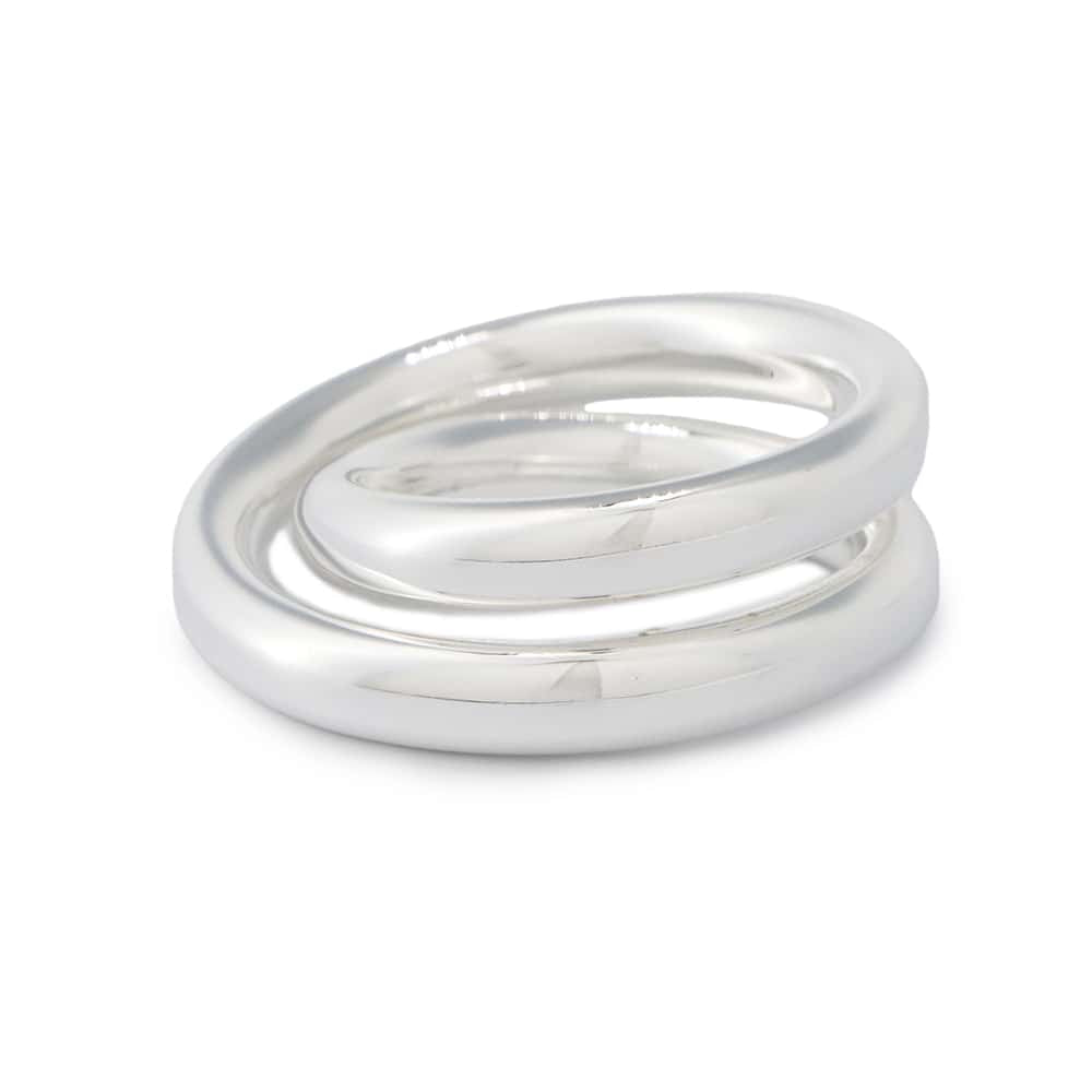 HERMES Ring Caba Cityslide clutchertige Size 55 SV925