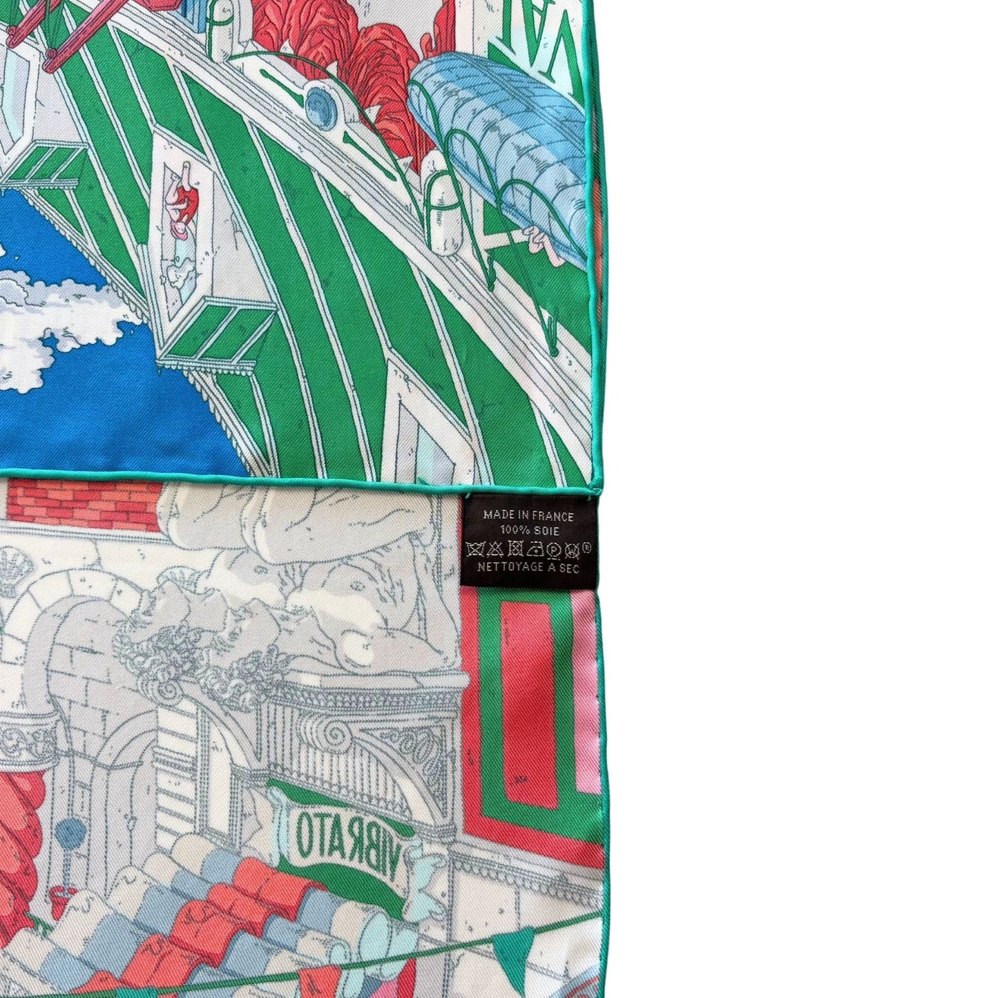 Hermes 'Le Grand Prix De Faubourg' Scarf