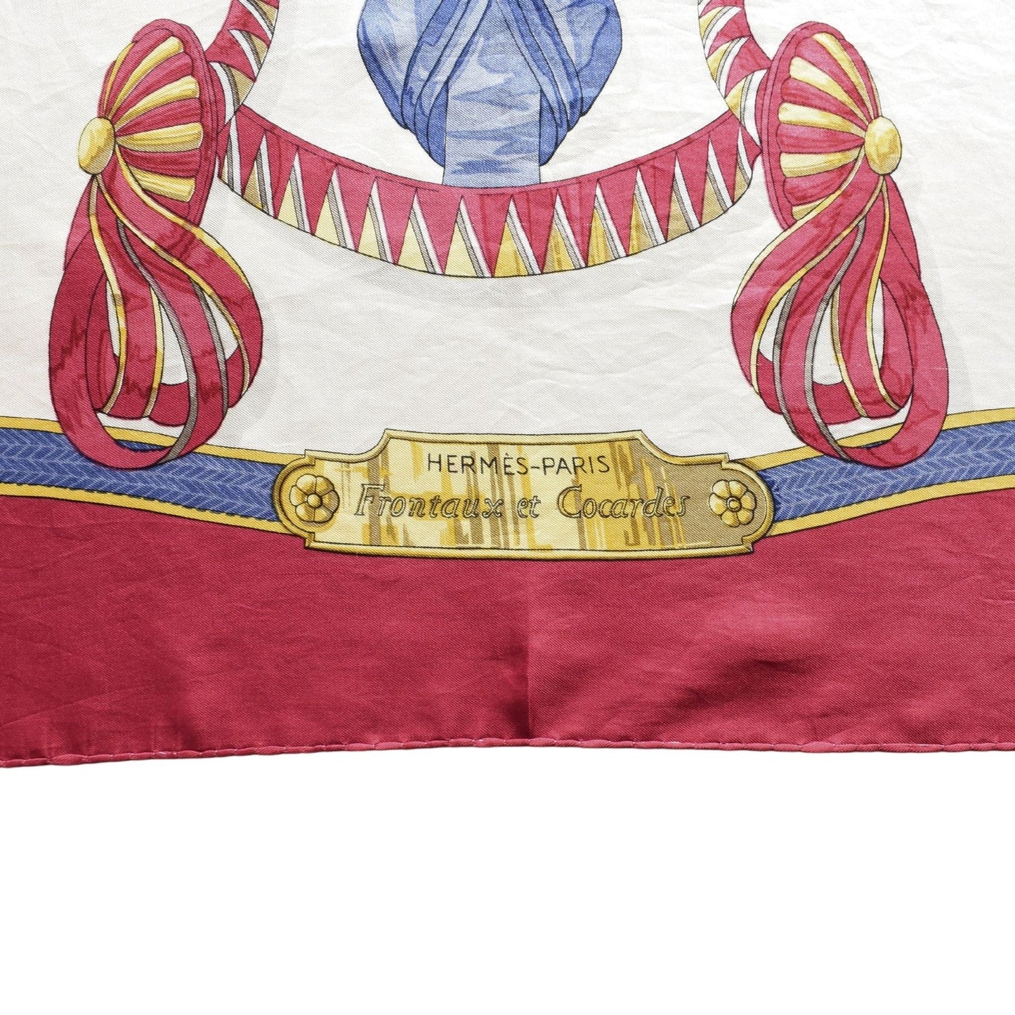 Hermes 'Frontaux et Cocardes' Scarf