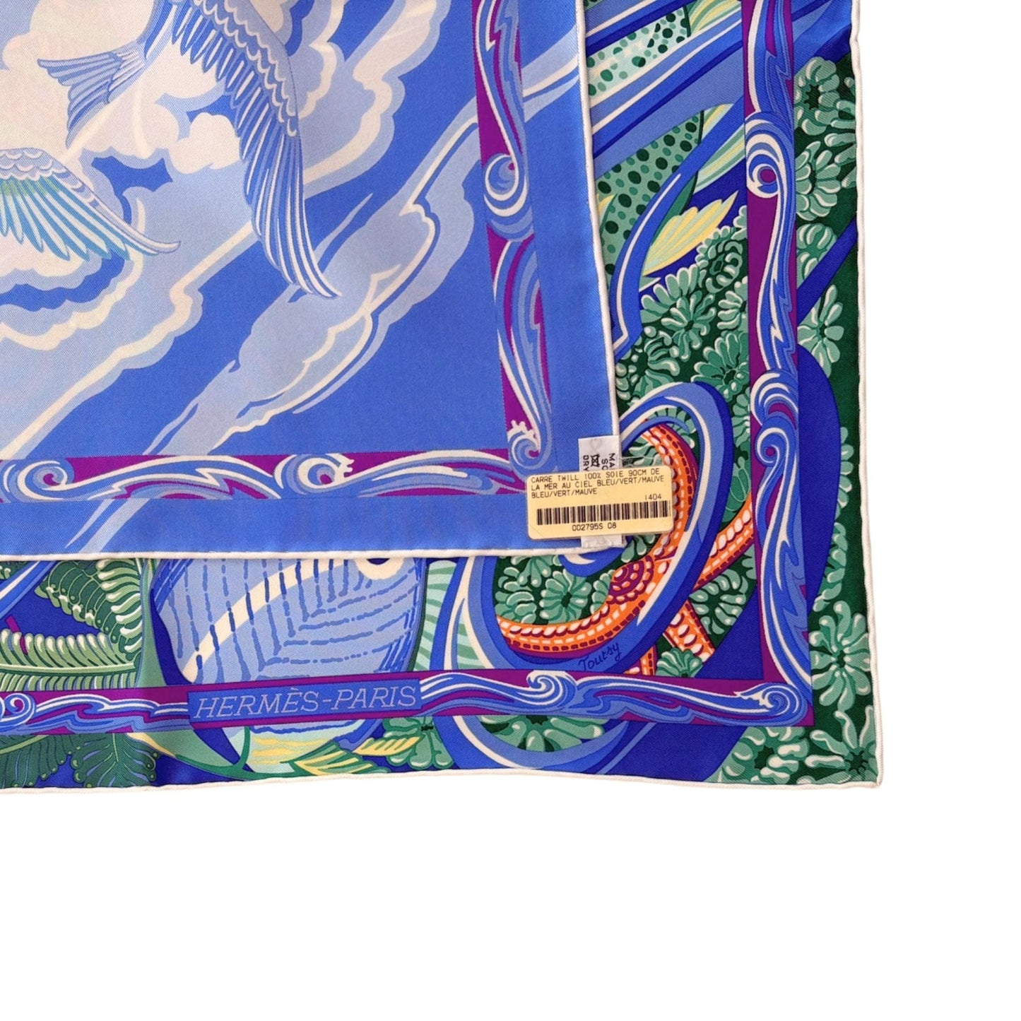 Hermes 'De la Mer au Ciel' Scarf