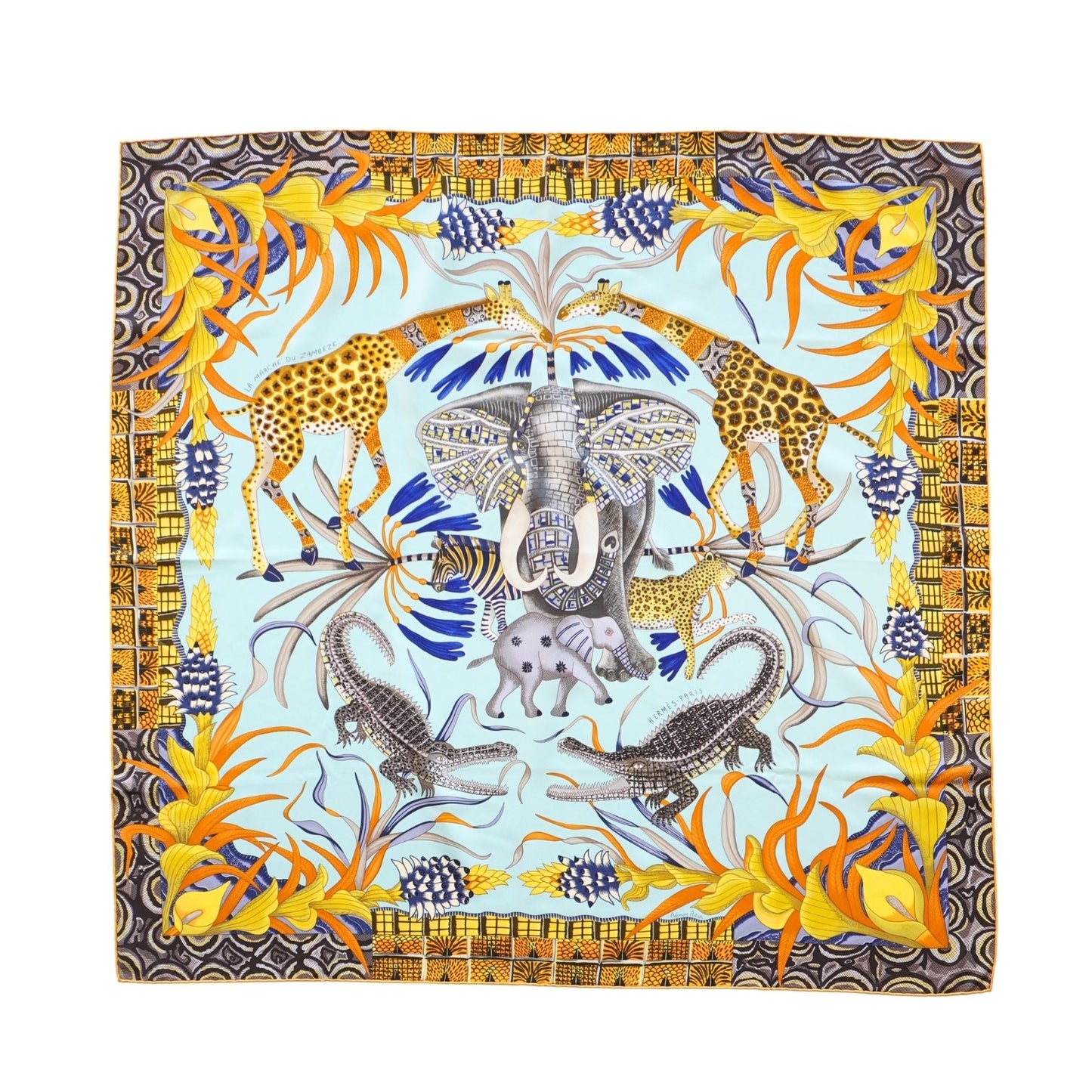 Hermes 'Marche due Zambeze' Scarf