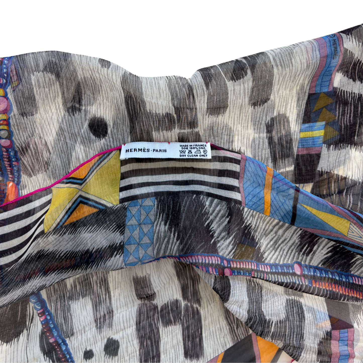 Hermes 'Pelages et Camouflage' Scarf