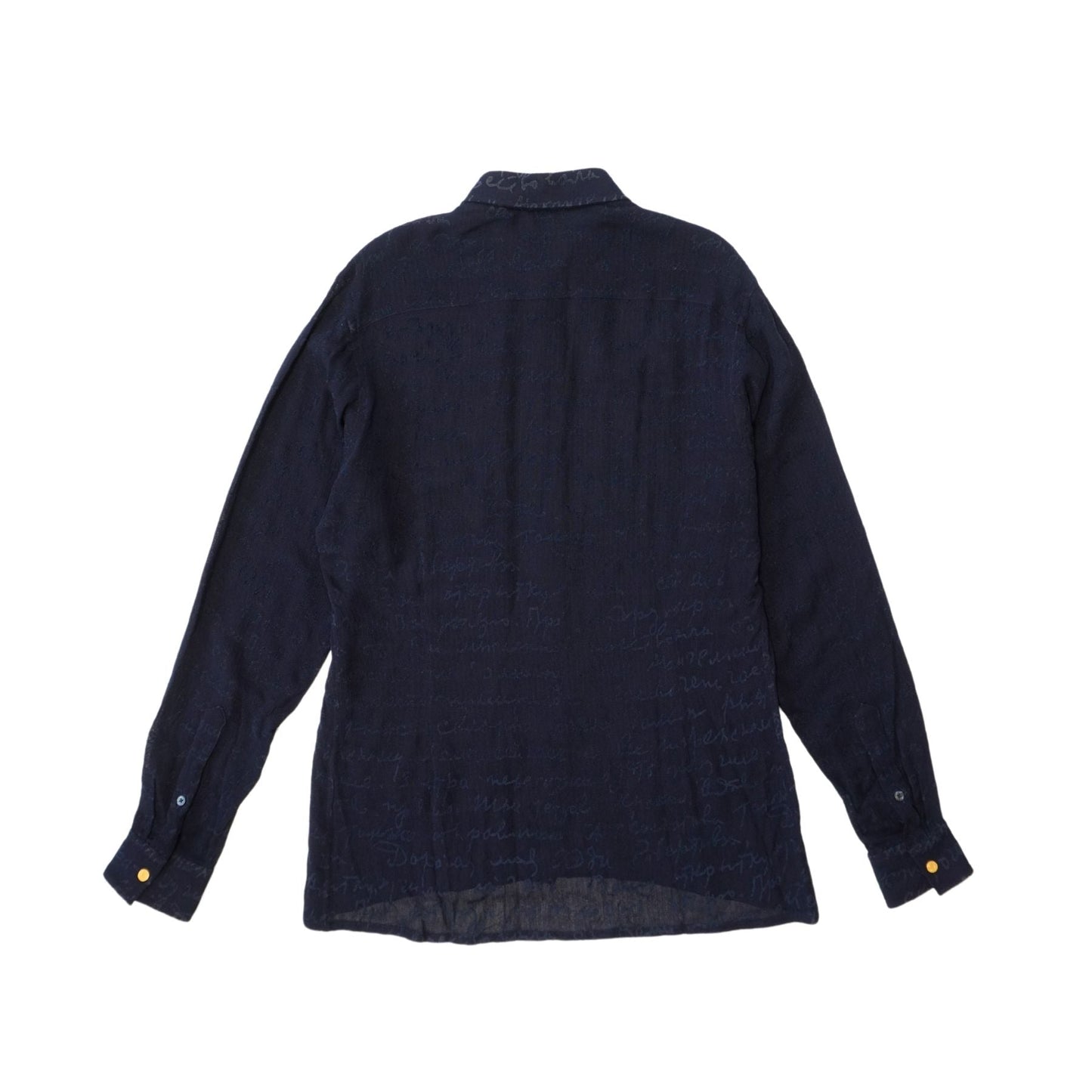 Hermes 'Script' Shirt - Men's 40