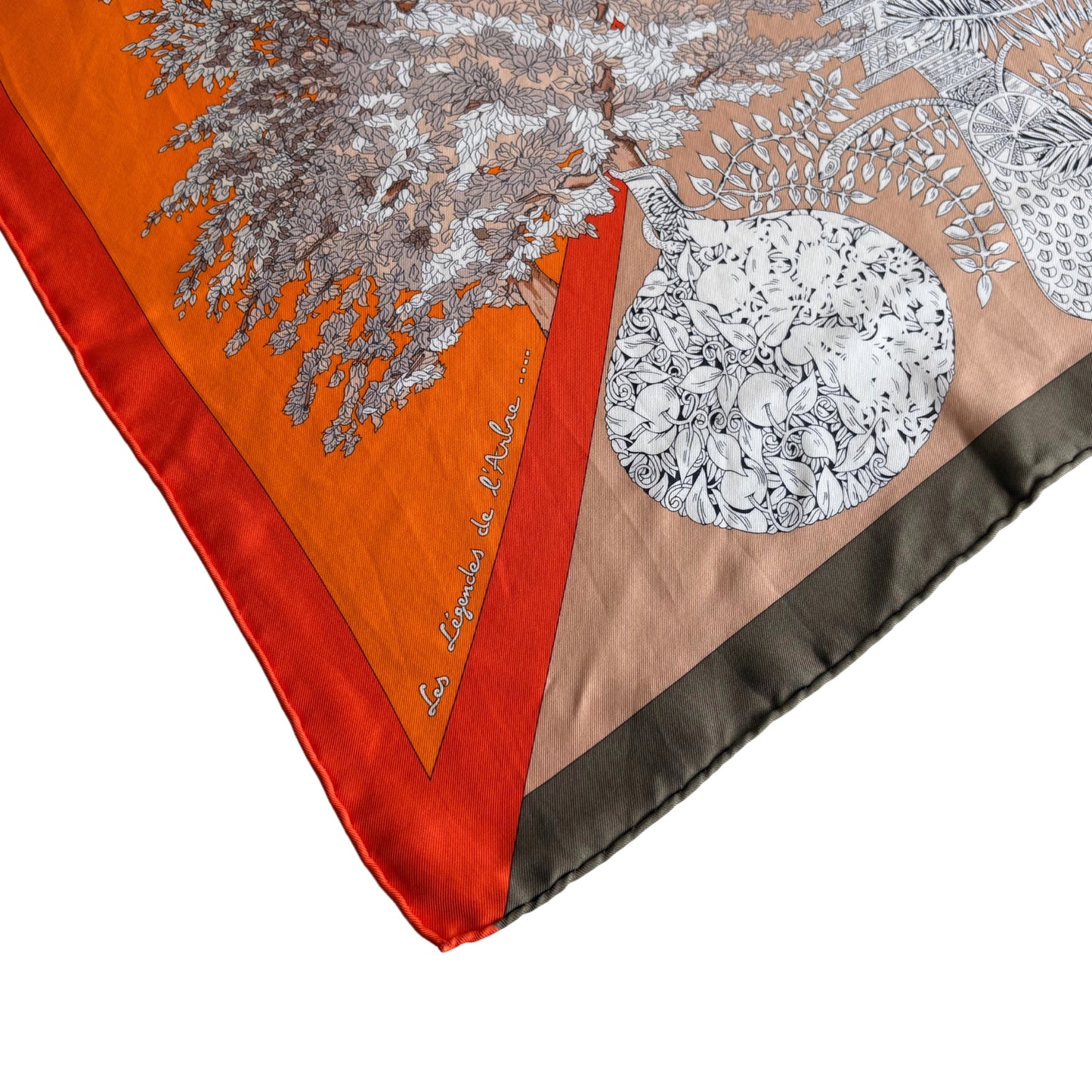 Hermes 'Les Legendes de L'Arbre' Scarf