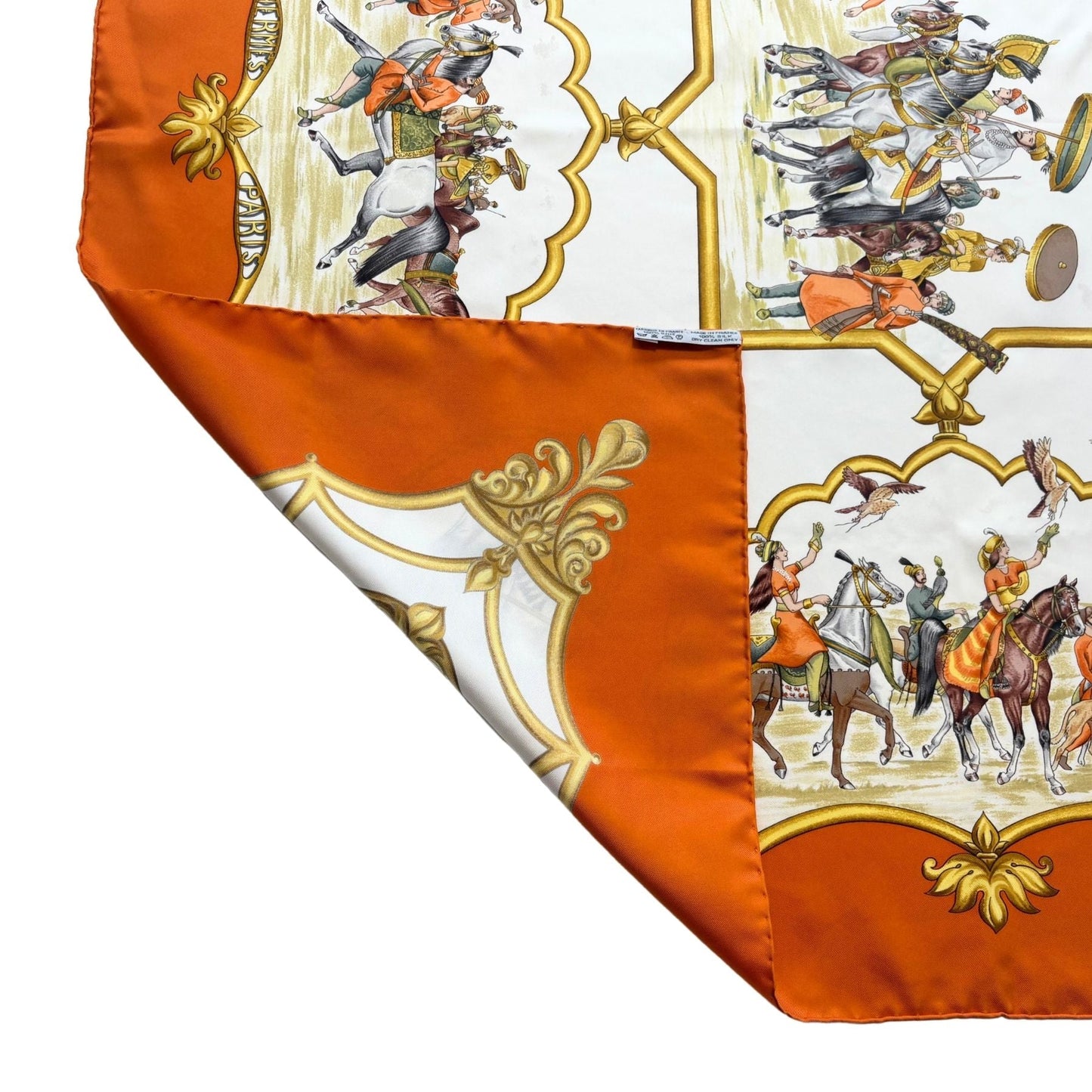 Hermes 'Les Chevaux Des Moghols' Scarf