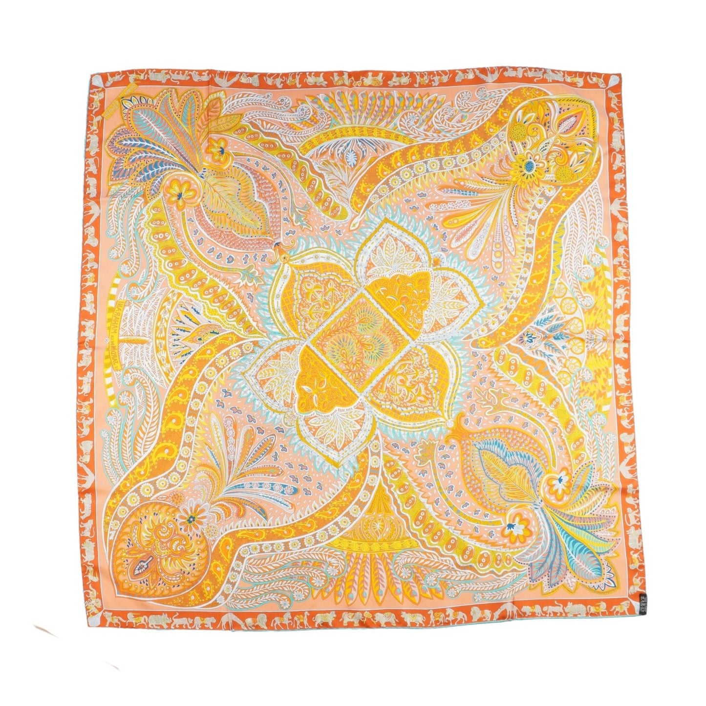 Hermes 'Le Jardin De La Maharani' Scarf