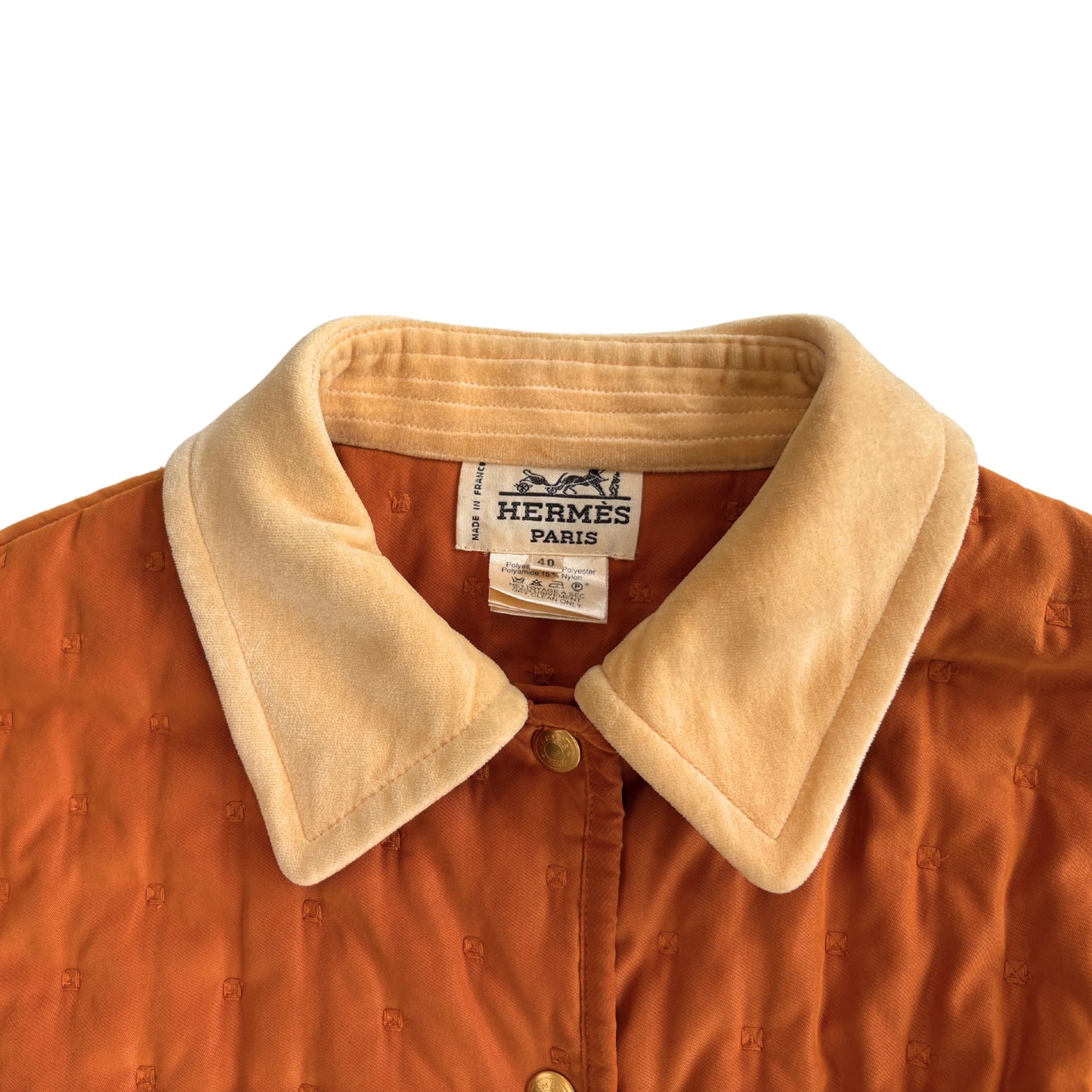 Hermes Vintage 'Caban' Jacket - Women's 40