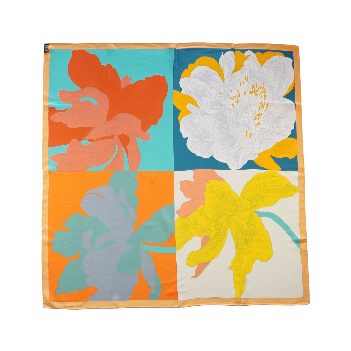 Hermes 'Etudes Pour Un Iris - Arc En Ciel' Scarf