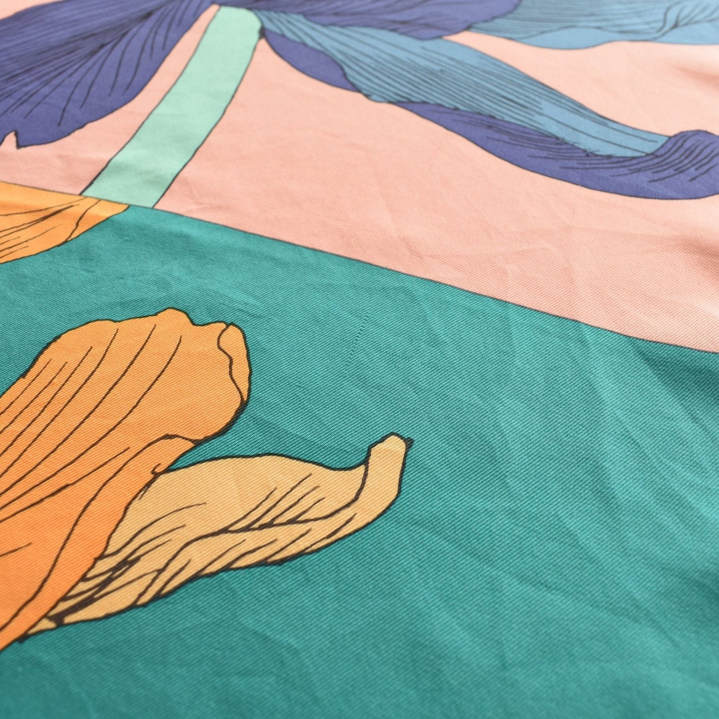 Hermes 'Etudes Pour Un Iris - Arc En Ciel' Scarf