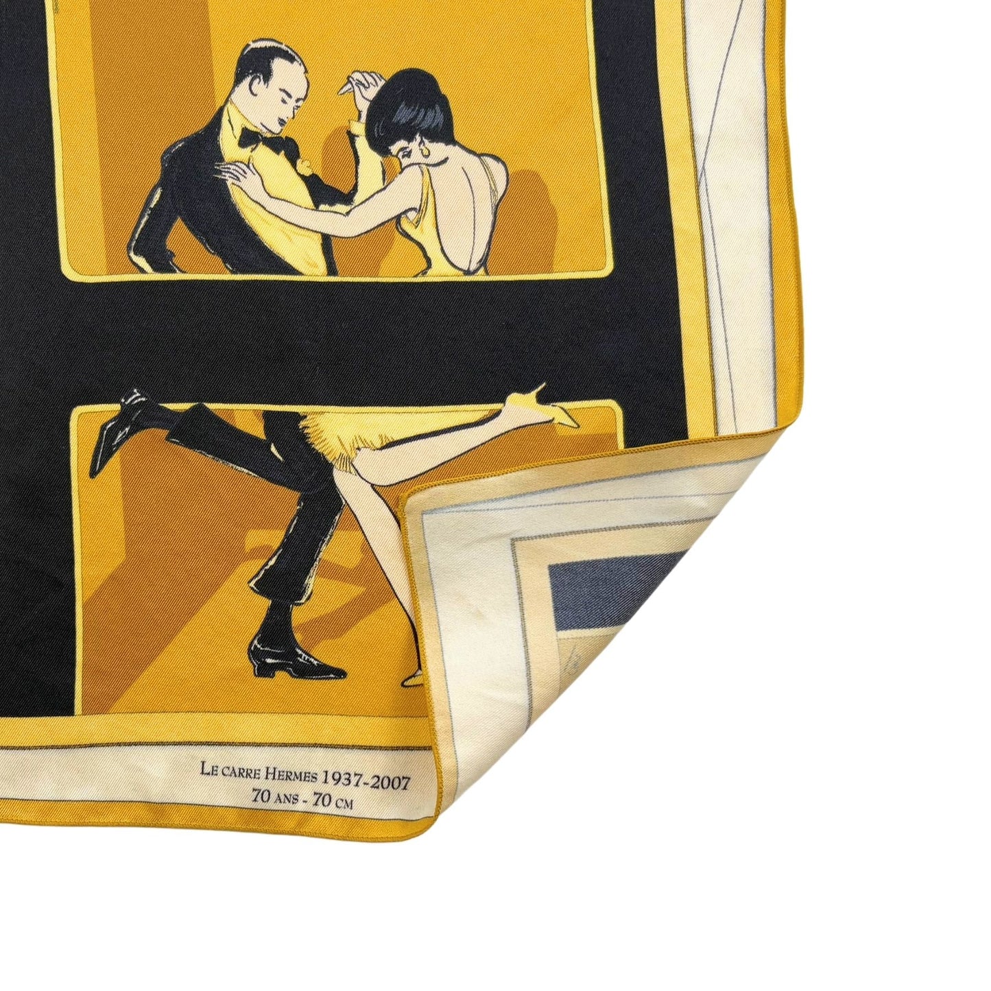 Hermes 'Swinging Saint Germaine' Handkerchief Scarf