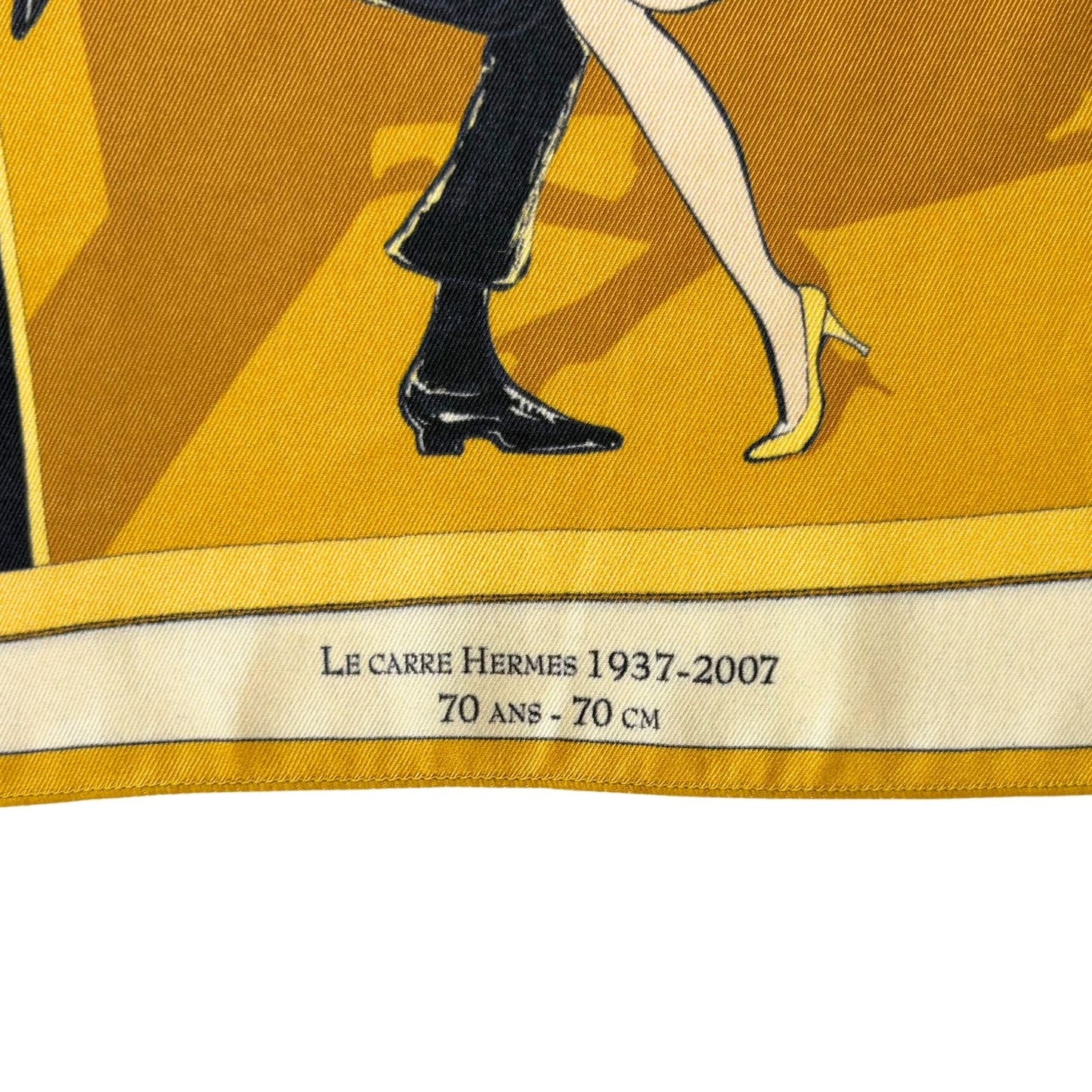 Hermes 'Swinging Saint Germaine' Handkerchief Scarf