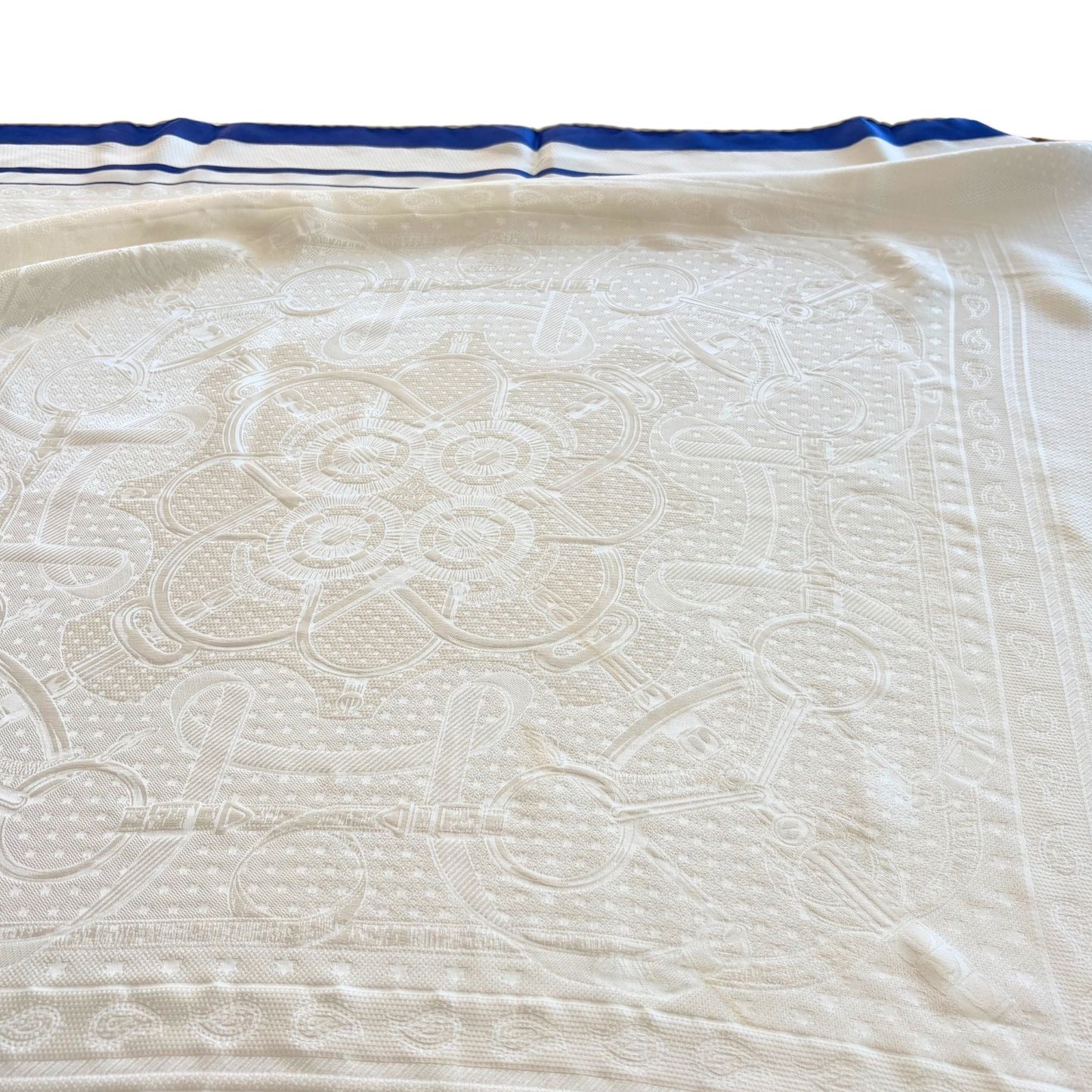 Hermes Jacquard Silk Scarf