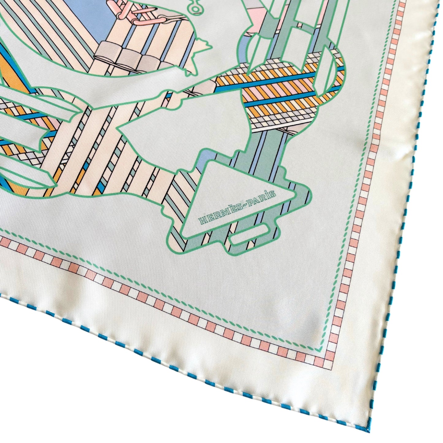 Hermes 'Tatersale En Zigzag' Scarf