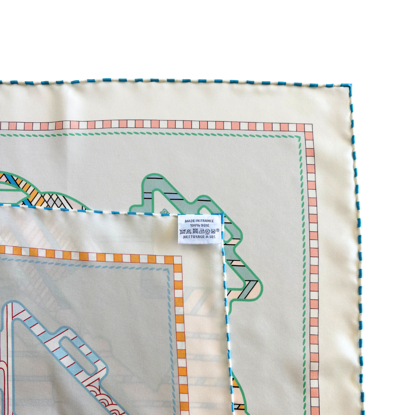 Hermes 'Tatersale En Zigzag' Scarf