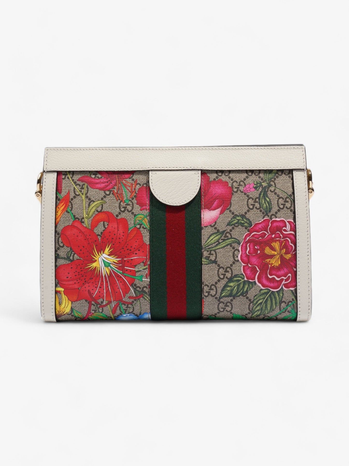 Gucci GG Flora Ophidia GG Supreme / White / Multicoloured Canvas