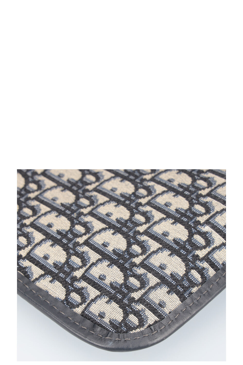 CHRISTIAN DIOR Foldover Clutch Oblique