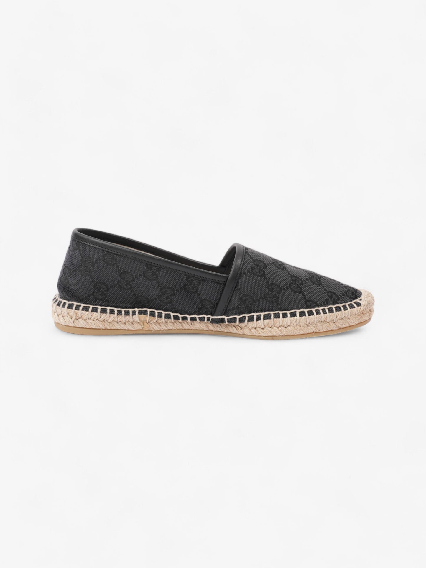 Gucci GG Espadrille GG Supreme / Black Canvas EU 37 UK 4