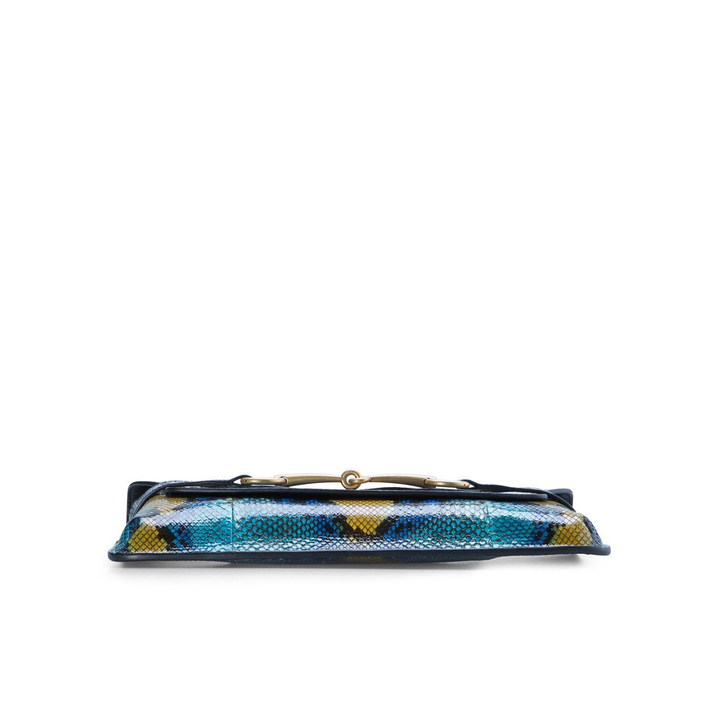 Gucci Bright Bit Python Clutch