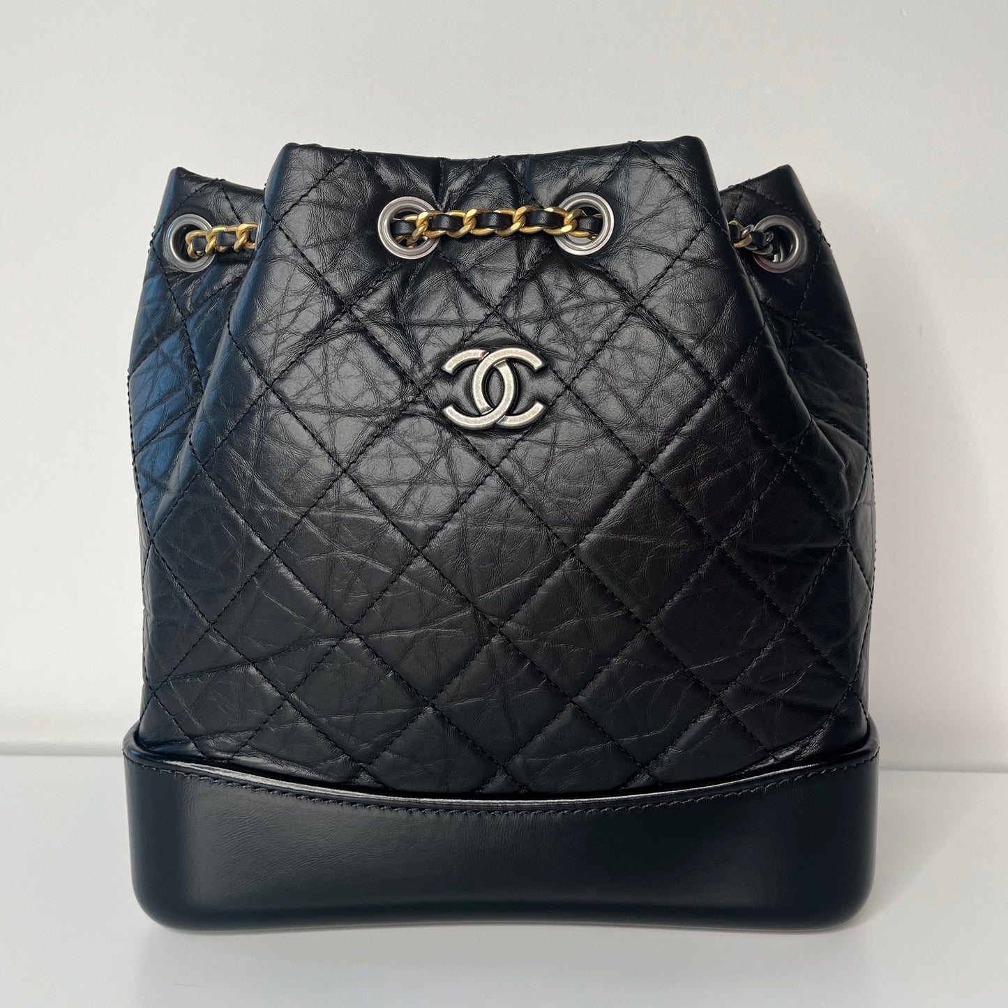 Chanel Gabrielle Backpack Small Black