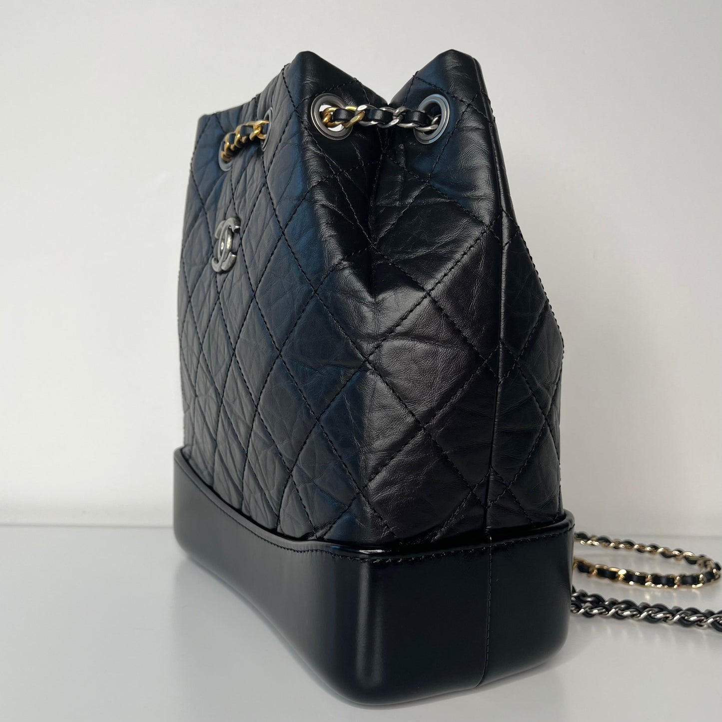Chanel Gabrielle Backpack Small Black