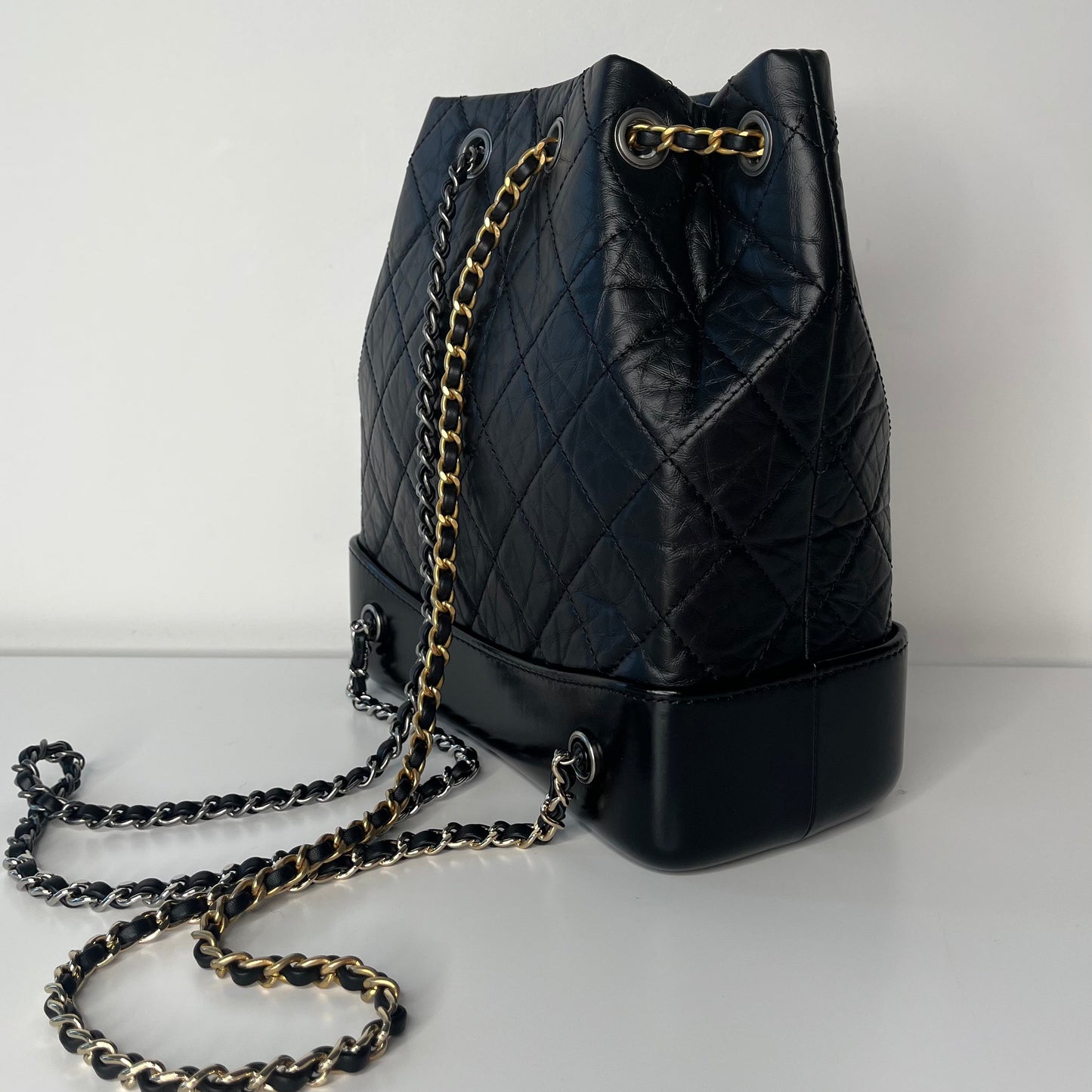 Chanel Gabrielle Backpack Small Black
