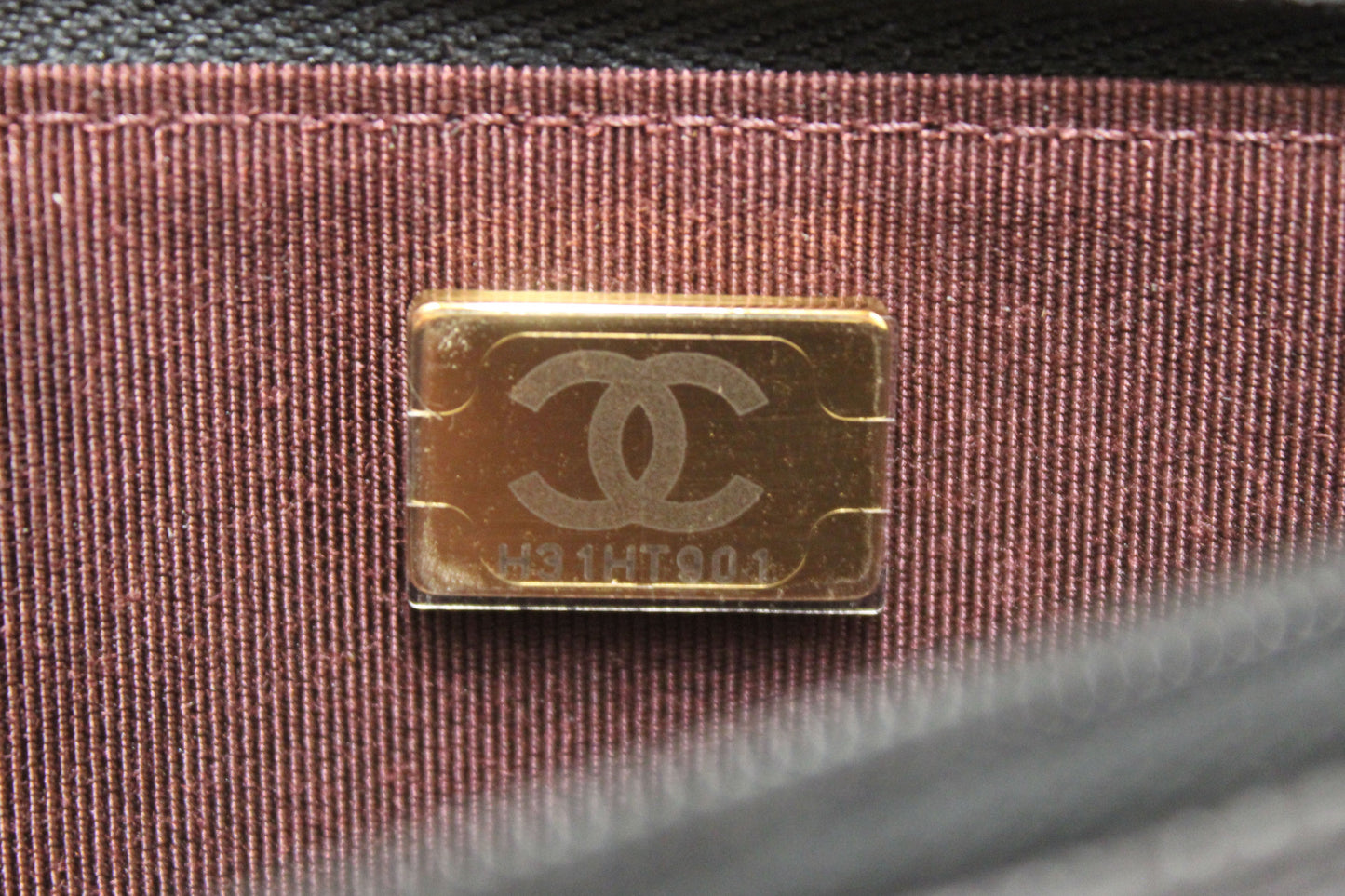 NEW Chanel Black Quilted Caviar Leather Wallet On Chain WOC Messenger Bag