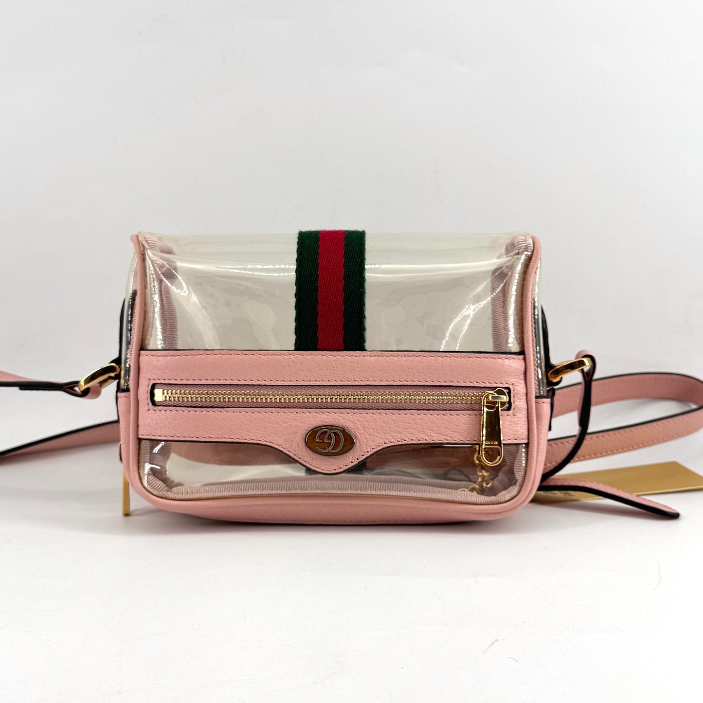 GUCCI Ophidia Mini Transparent Bag