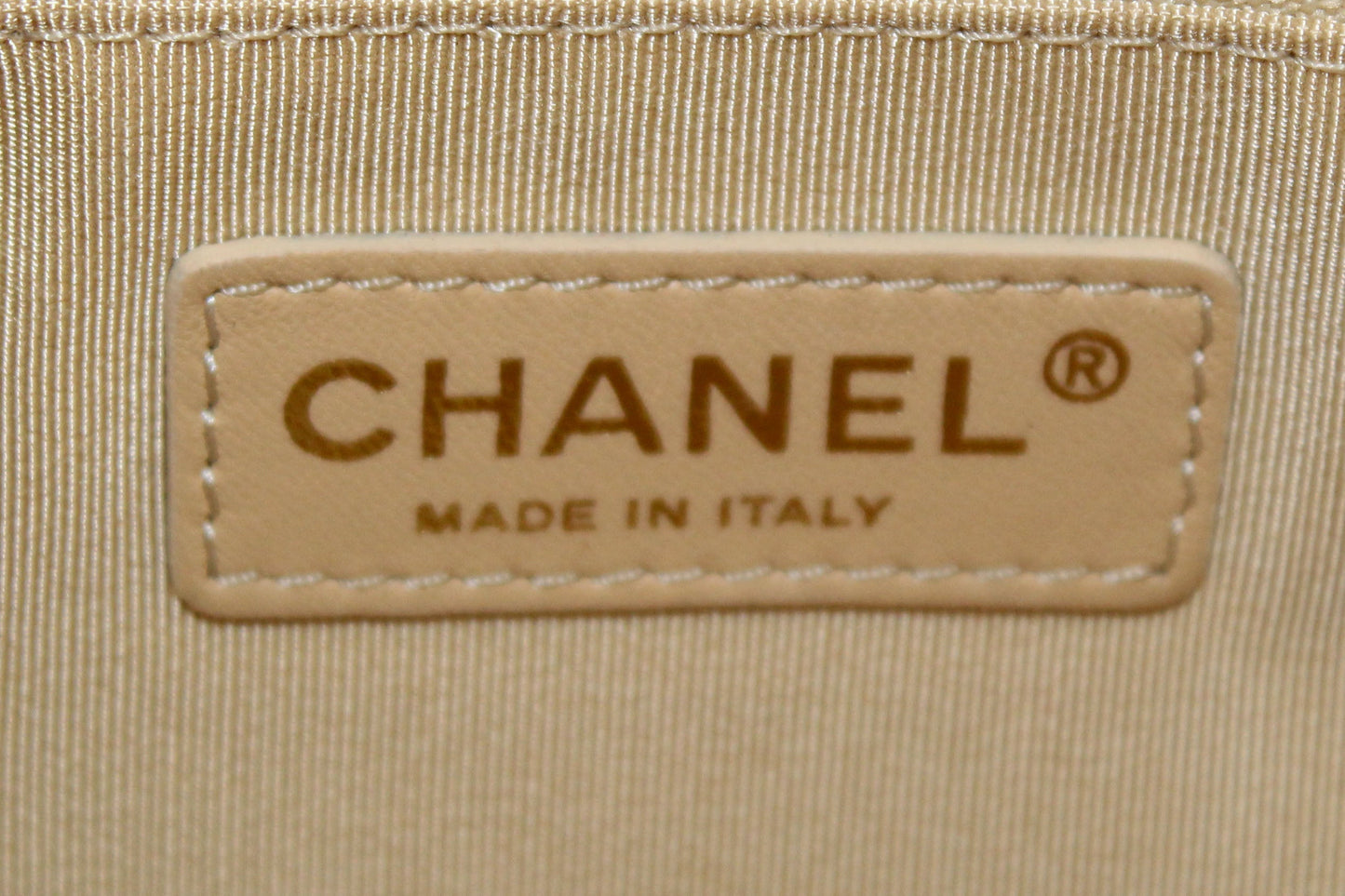 Chanel Pink Calfskin Leather Zipped Back Pocket Calfskin Flap Bag