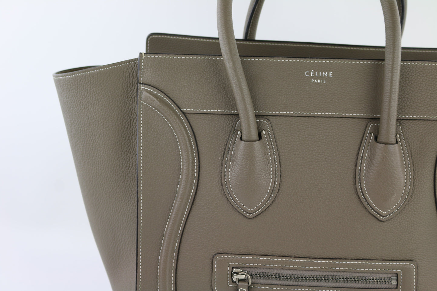 Souris Drummed Calfskin Mini Luggage