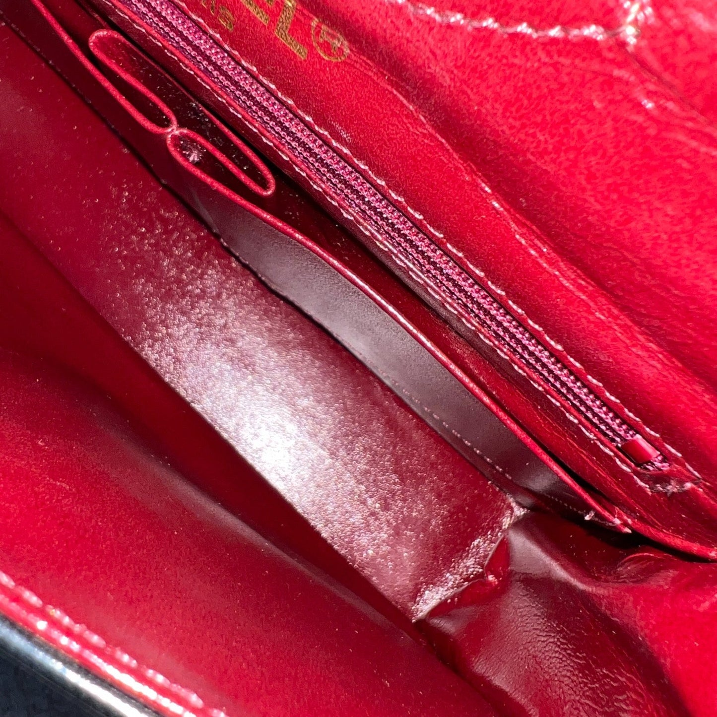 Chanel Vintage Seasonal Small Flap with 2-tone Turn Lock and 24K Gold-Plated HW