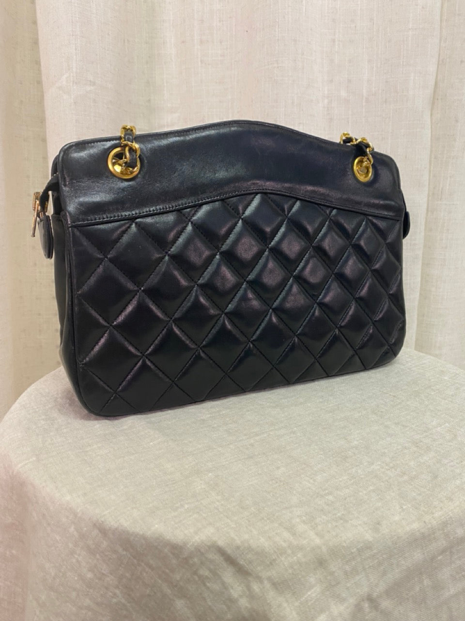 Chanel Vintage Quilted Lambskin Shoulder Bag