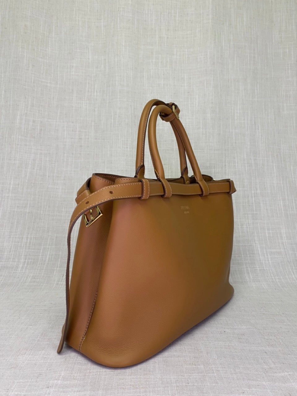 Prada Buckle Bag Medium Double Belt
