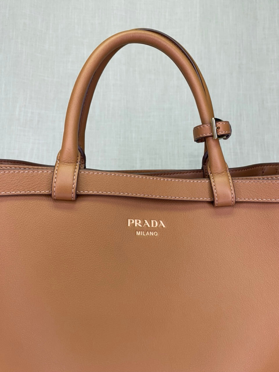 Prada Buckle Bag Medium Double Belt