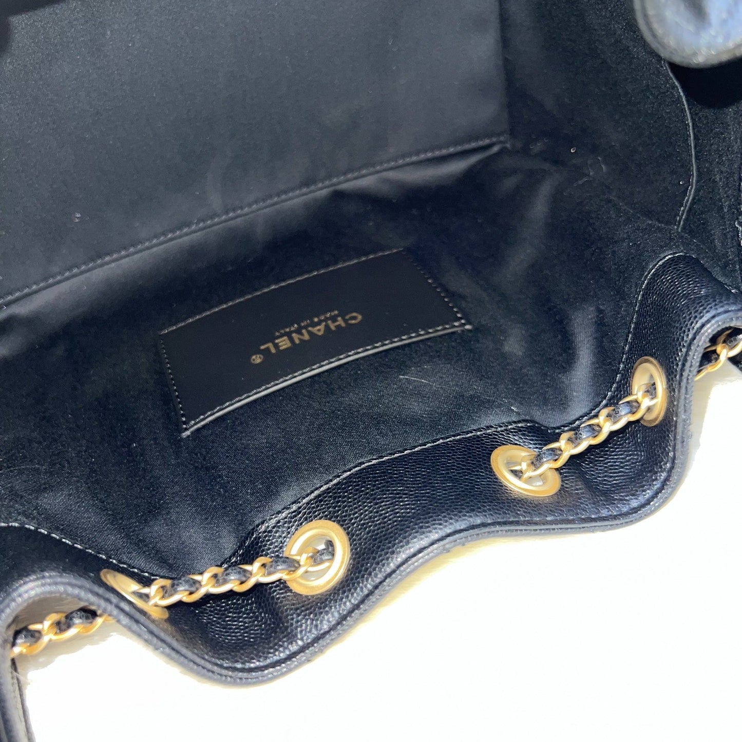Chanel 25 Small Hobo Bag in Black Caviar and AGHW (Model: AS5293)