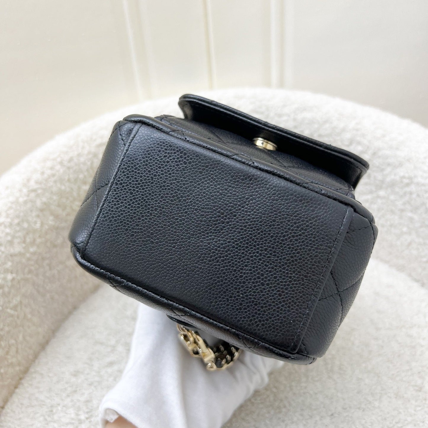 Chanel 24C Mini Backpack in Caviar and LGHW (Model: AP3753)