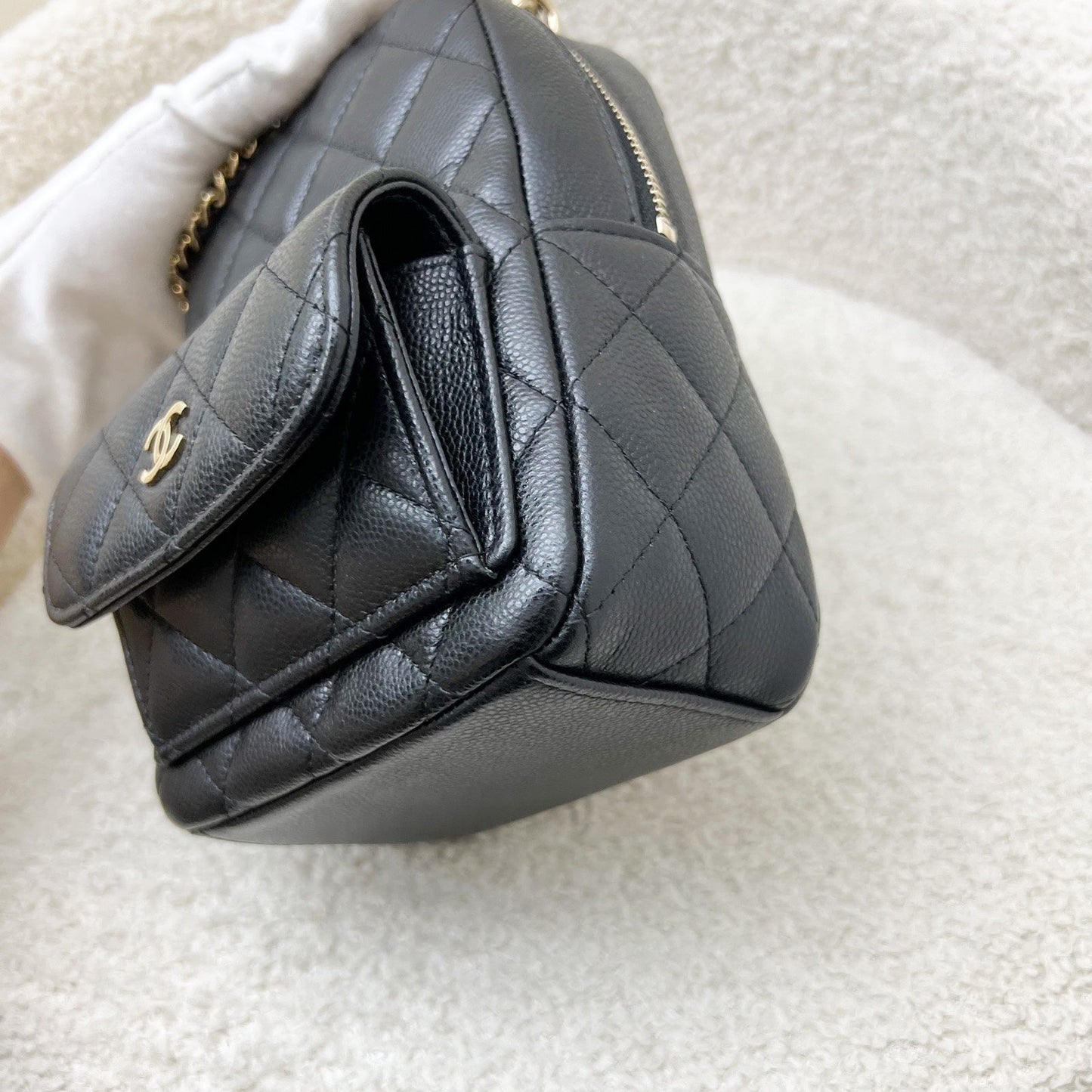 Chanel 24C Mini Backpack in Caviar and LGHW (Model: AP3753)