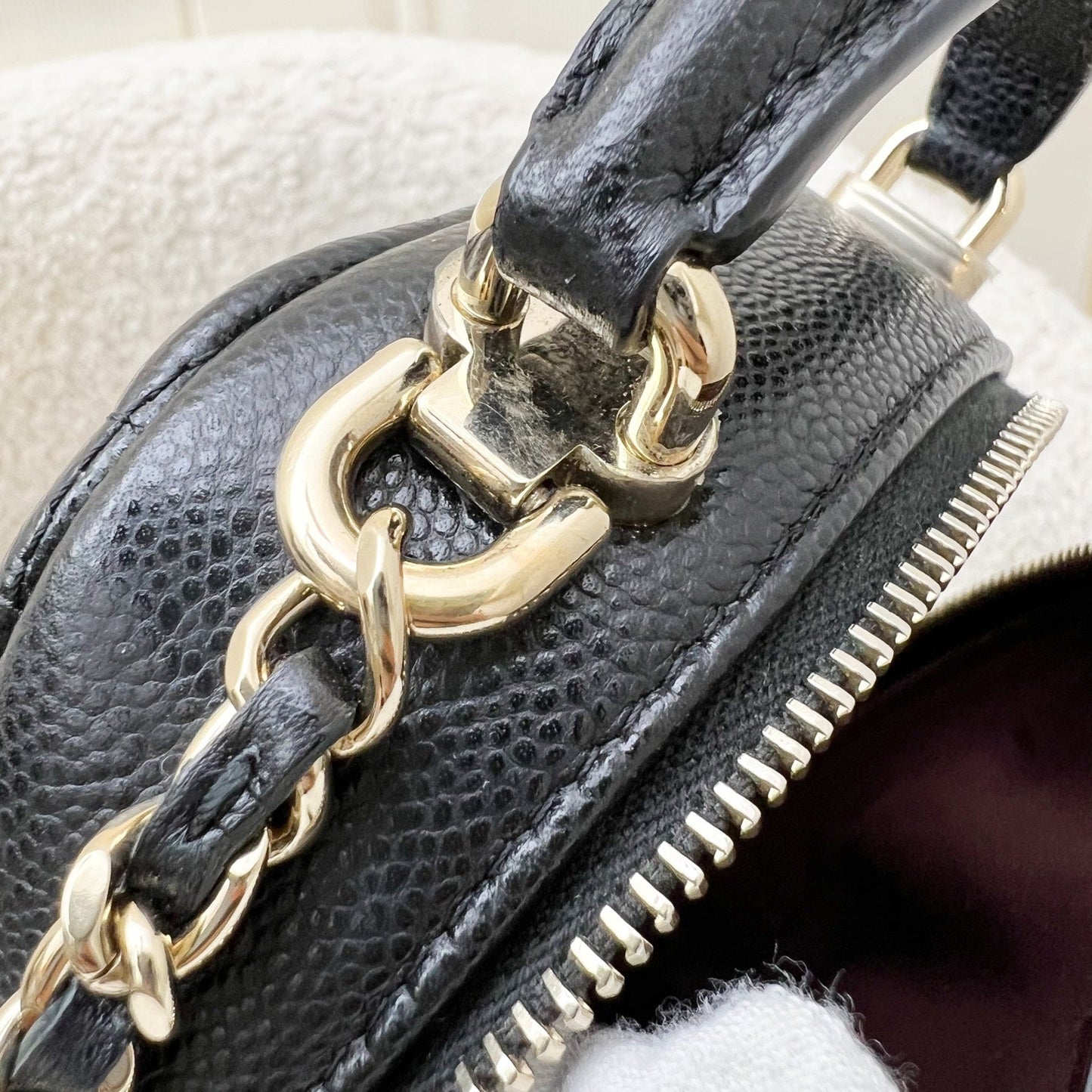 Chanel 24C Mini Backpack in Caviar and LGHW (Model: AP3753)