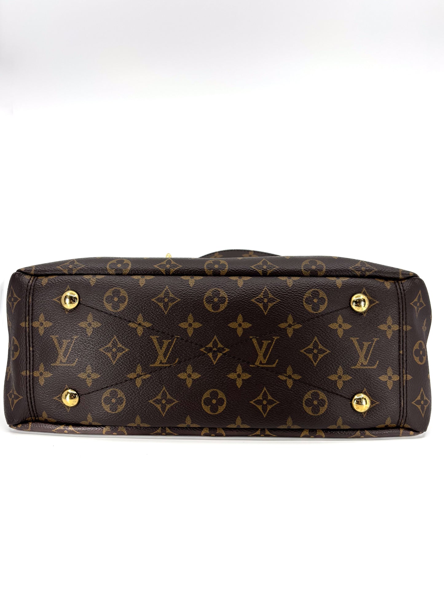 Louis Vuitton Pallas Tote Bag in Aurore Monogram Canvas
