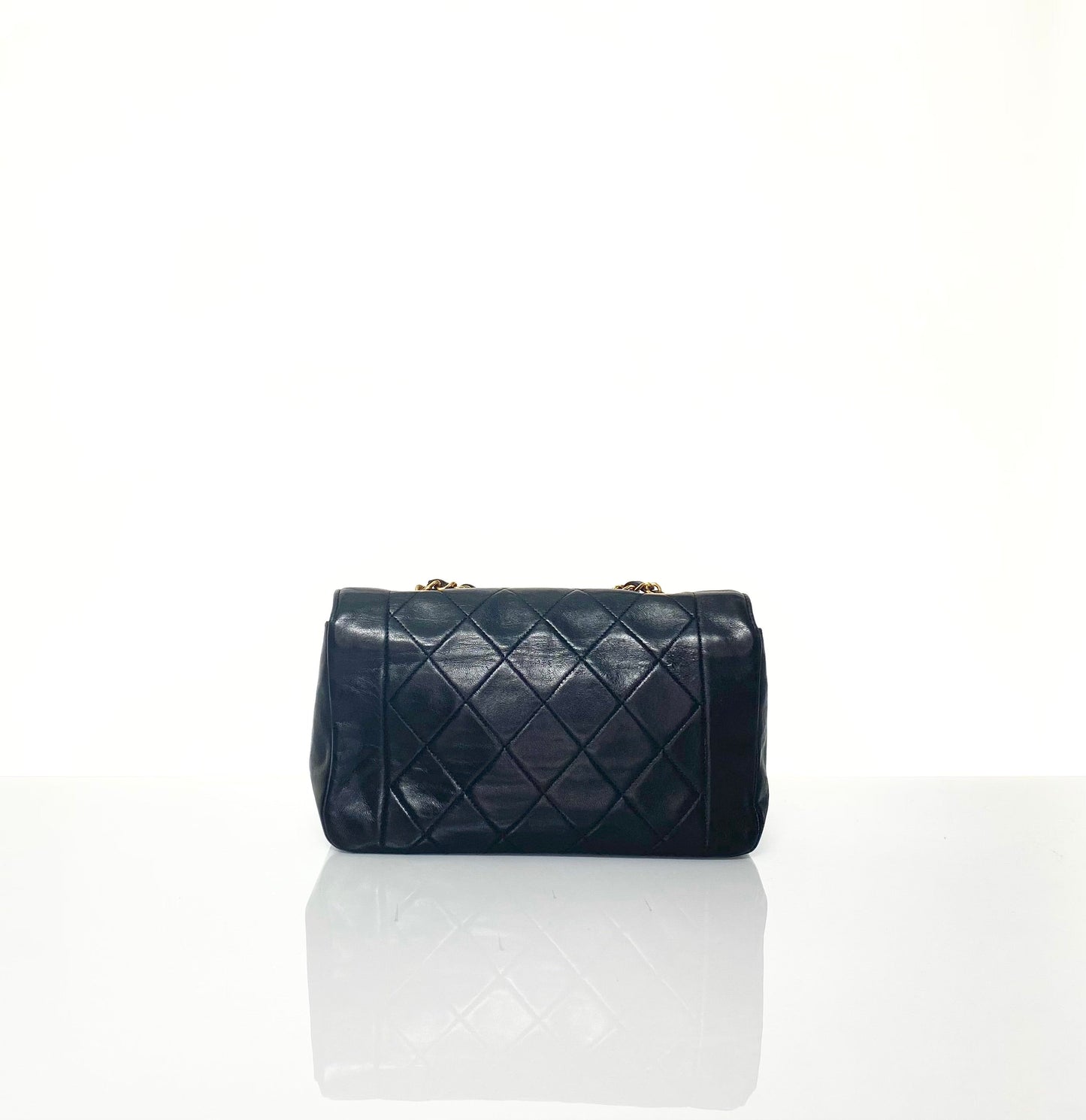Chanel Vintage Lambskin Quilted Diana