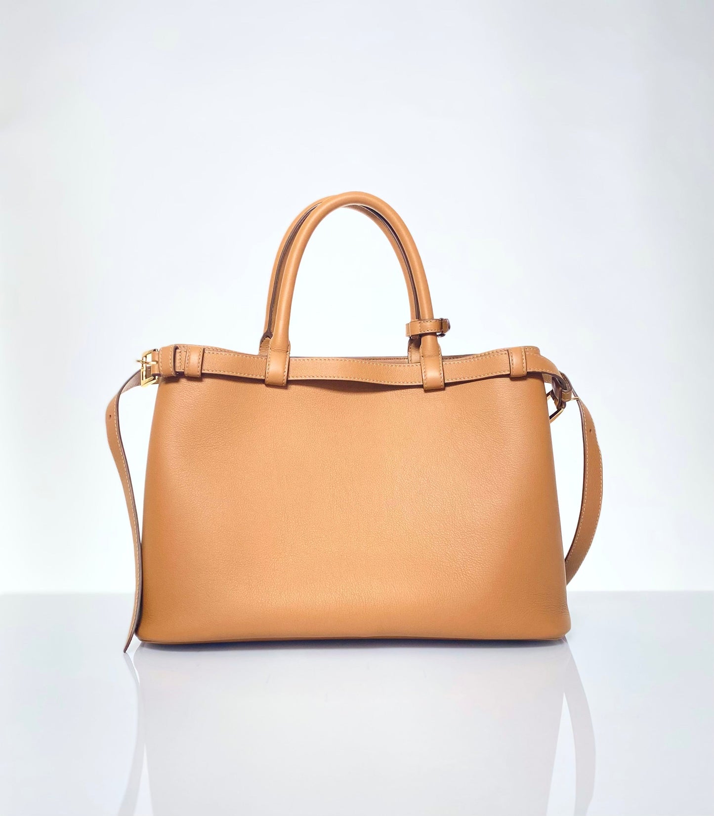 Prada Buckle Bag Medium Double Belt